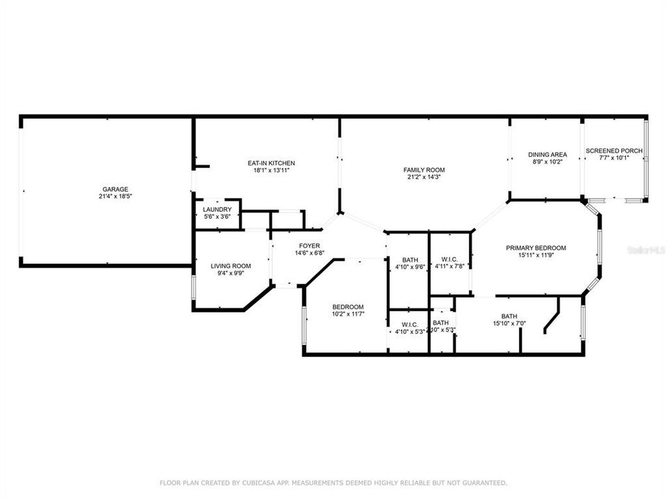 Floorplan of 1119 Lynx Run Home