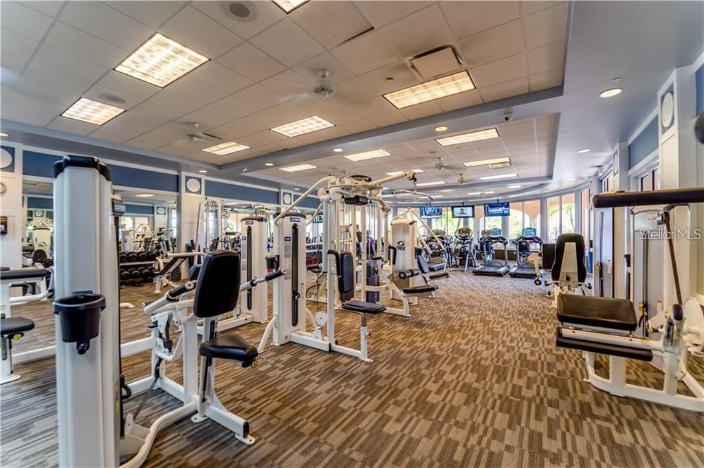 state of the art fitness center