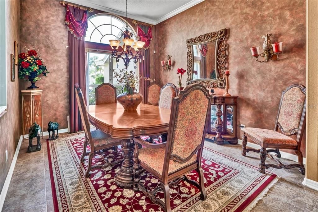 Formal Dining room.