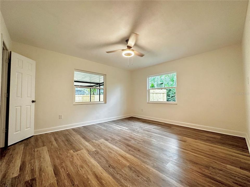 Master bedroom with ensuite bathroom