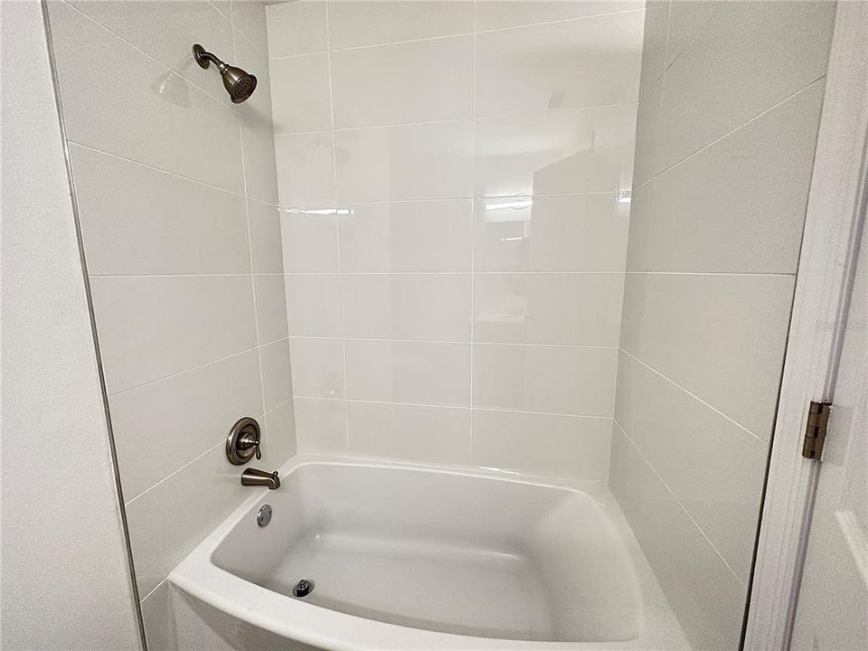 Shower and tub combo-bathroom 2