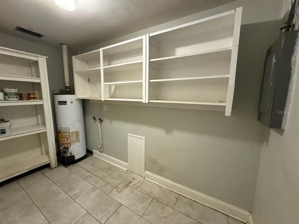 Utility Room with Pantry Storage