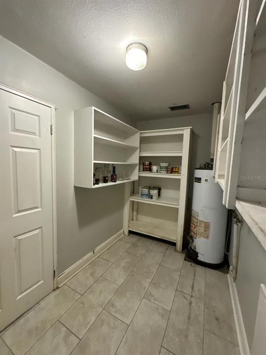 Utility Room with Pantry Storage