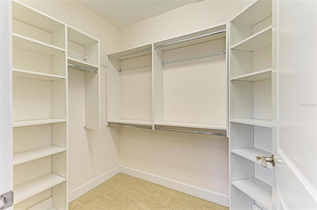 Primary Room closet