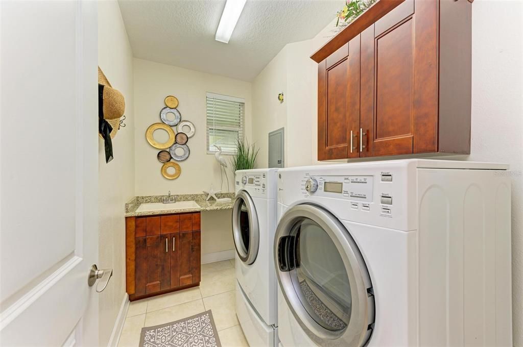 Indoor Laundry Room