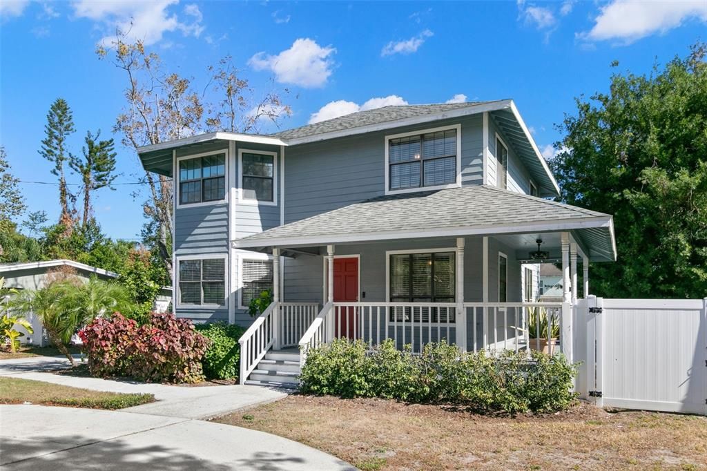 Traditional styling with wrap around porch