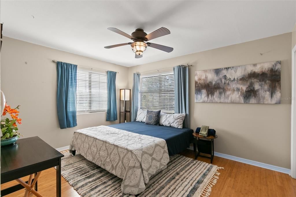 Generous Guest room with lots of natural light