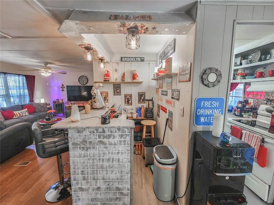 Wet Bar/Great Room/Kitchen