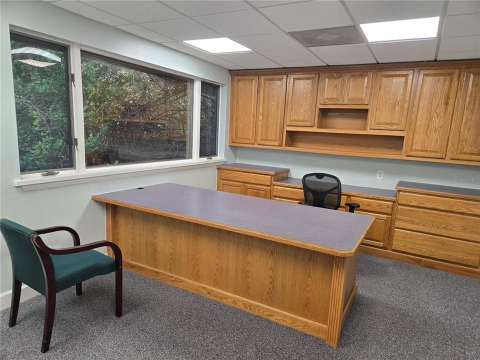 Executive office furnished