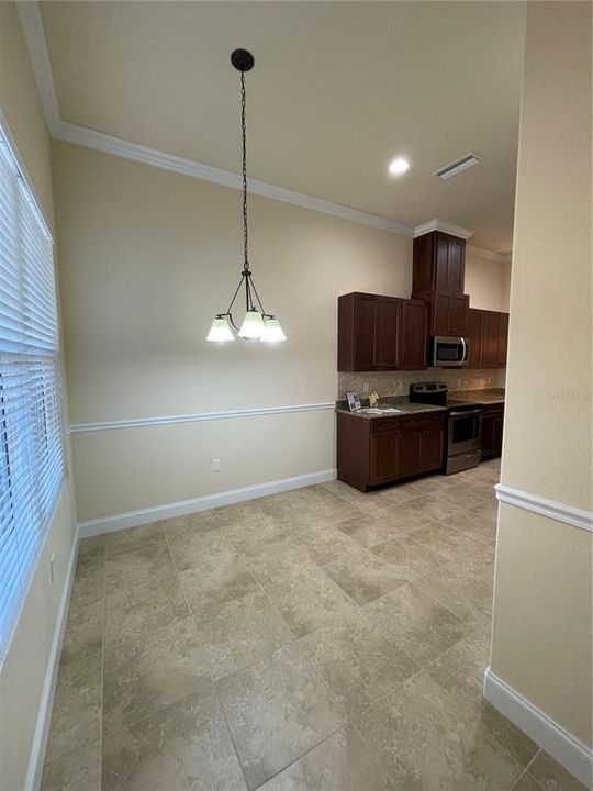 Breakfast Nook from Foyer