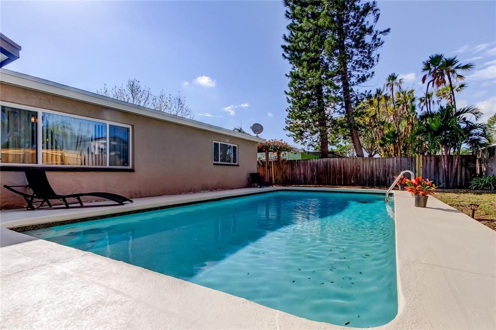 Refinished Pool Deck