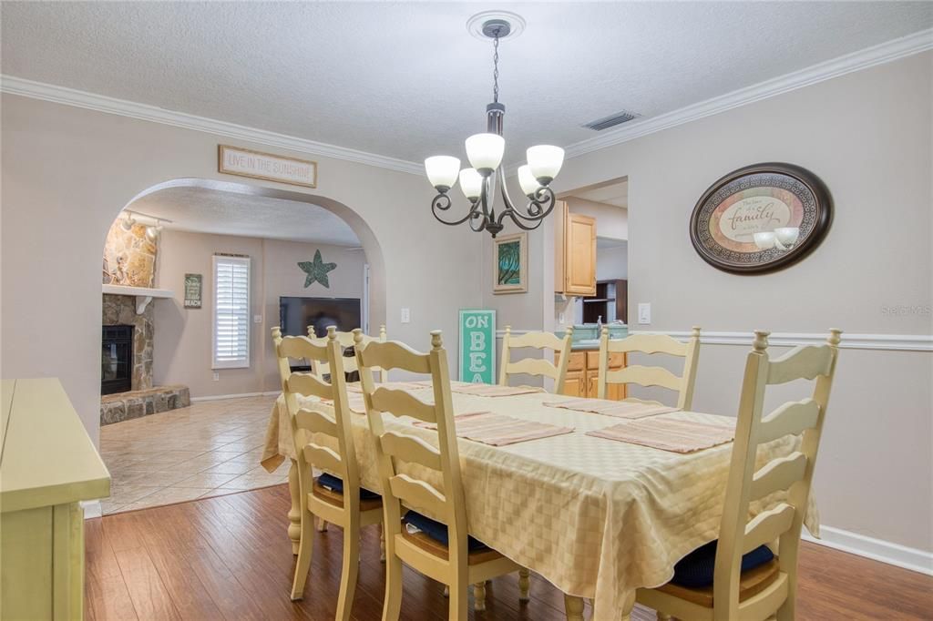 Formal dining room