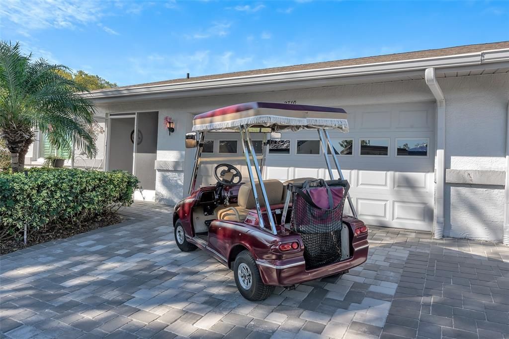 Unique Western Golf Cart