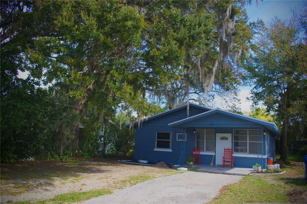 Front of the house