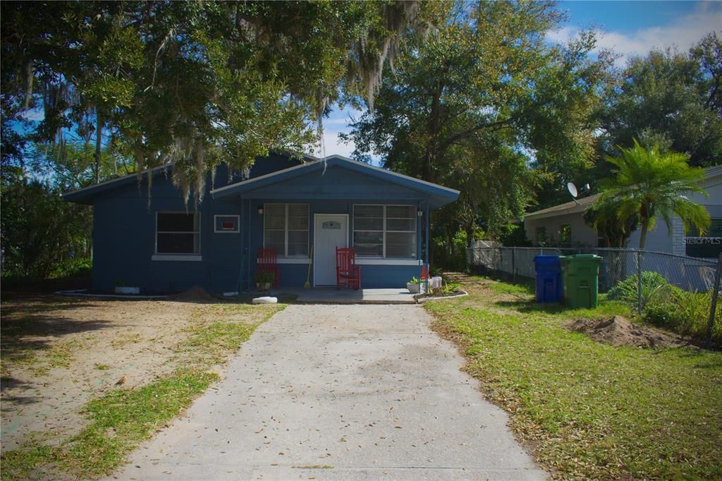 Front of the house