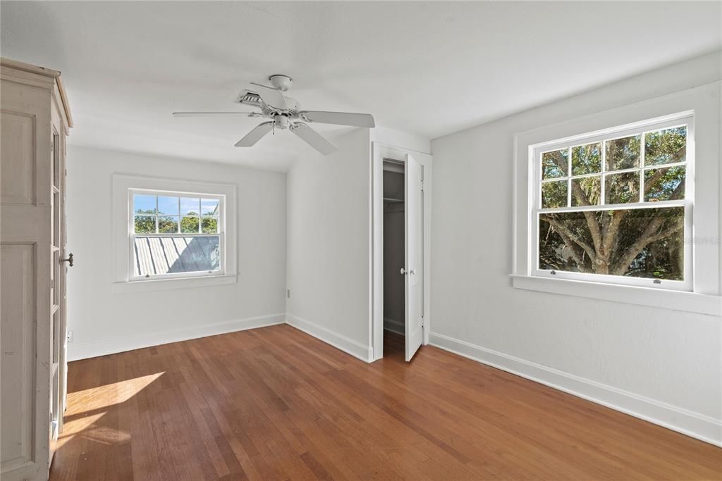 Bedroom 2. Natural lighting throughout.