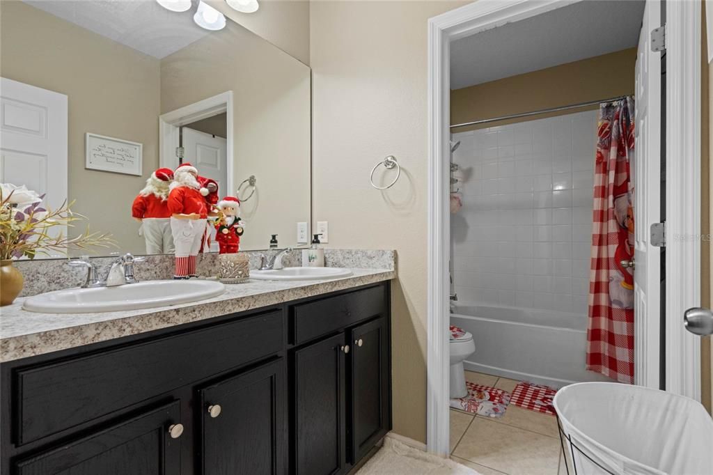 2nd Bathroom has a separate door good for when you have guest over.