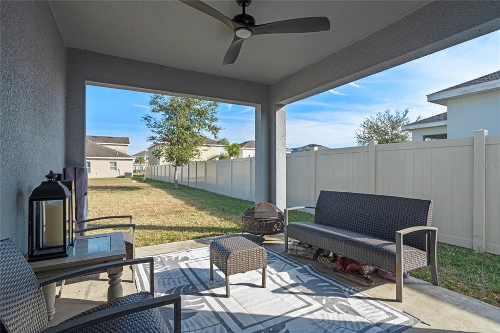 Covered Back Patio