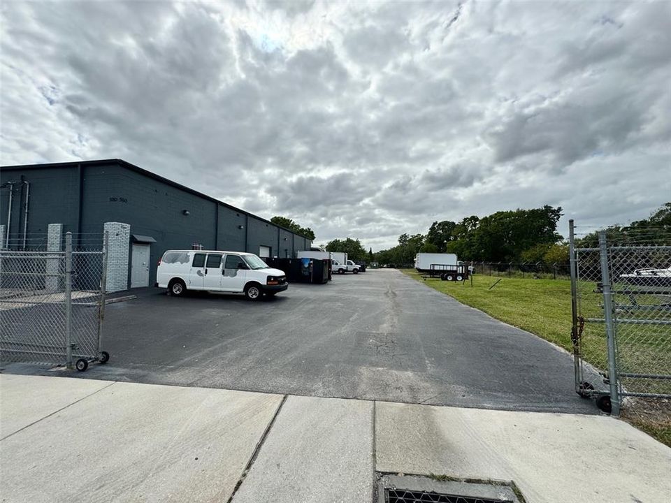 Entrance to the backlot