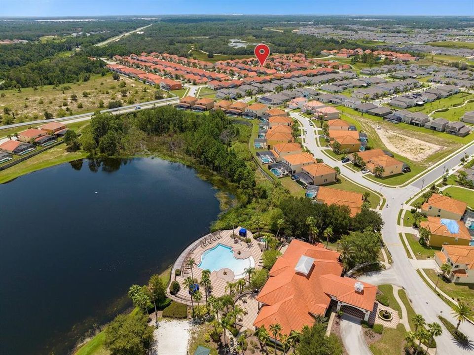 Ariel View of Aviana Resort