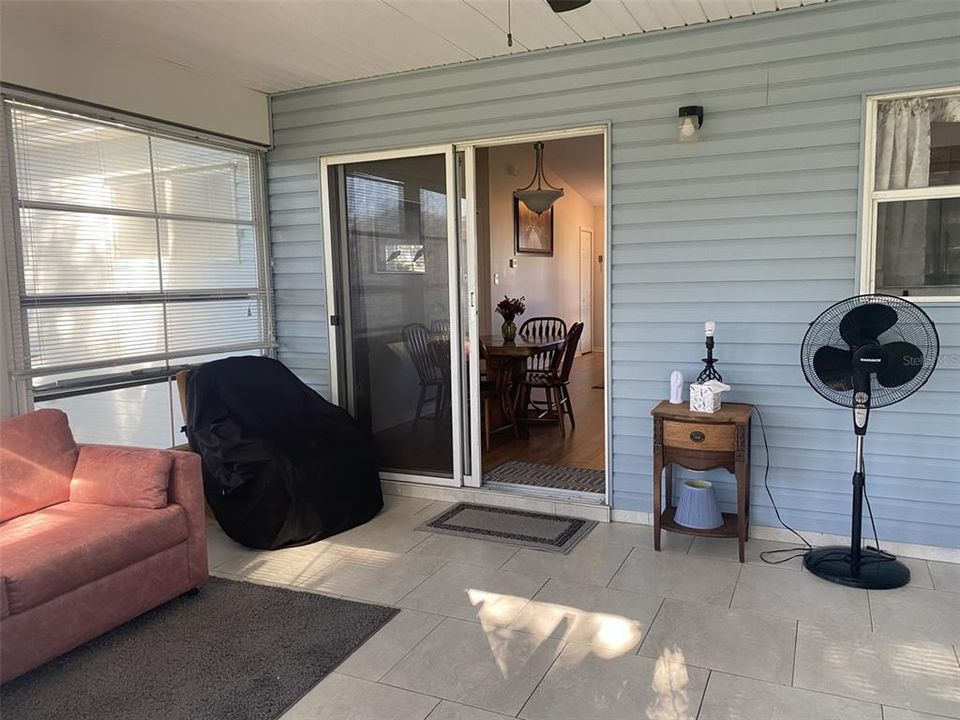 Enclosed Back Porch