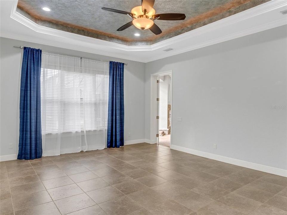 This view features an exit onto the pool patio area.