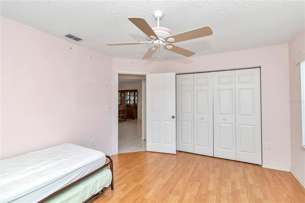 Large closet in guest room