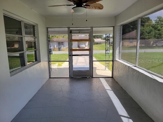 screened patio