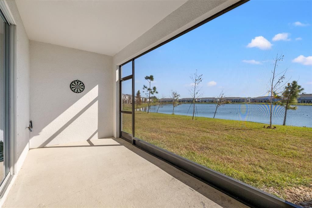 Screened and Covered Patio