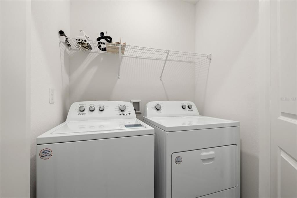 Second Floor - Laundry (Washer and Dryer Included)