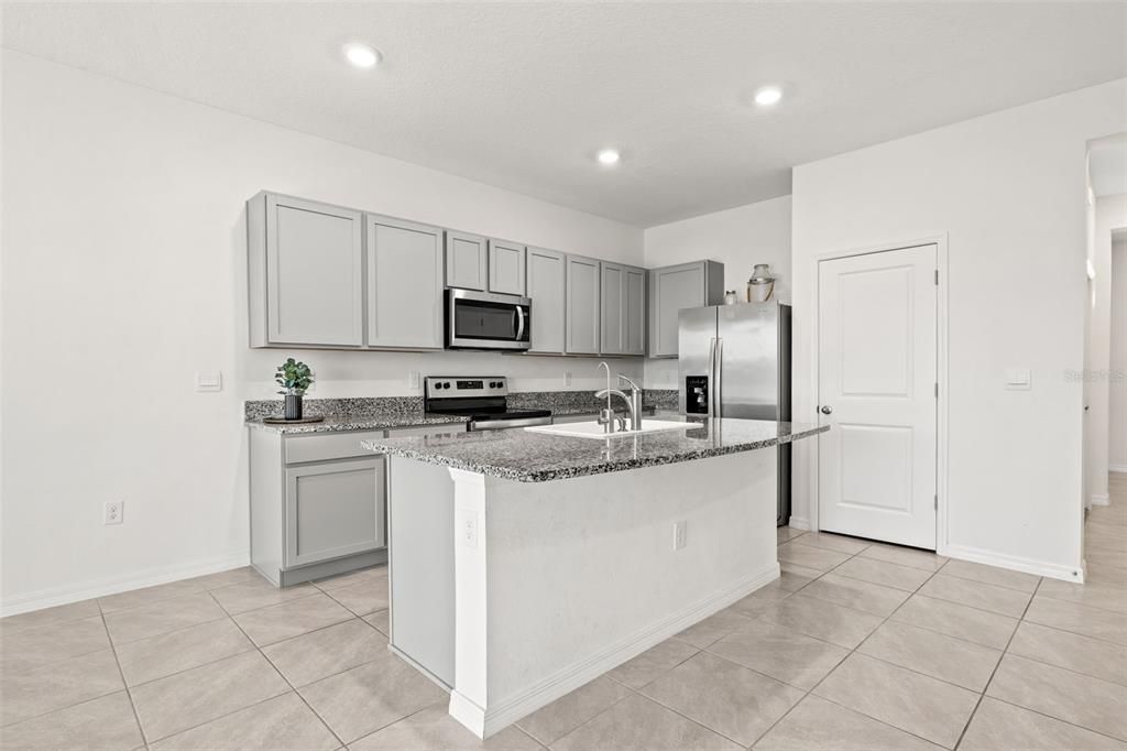 Kitchen Area with Breakfast Bar