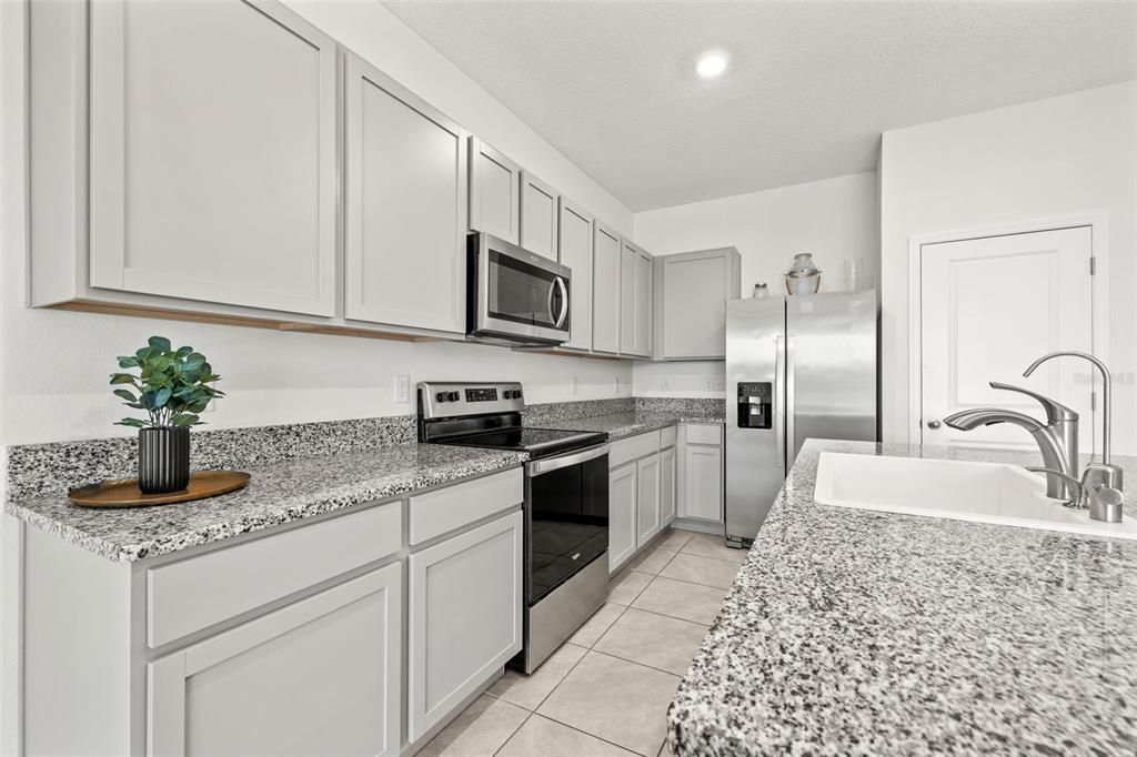 Beautiful Cabinetry with Stainless Steel Appliances