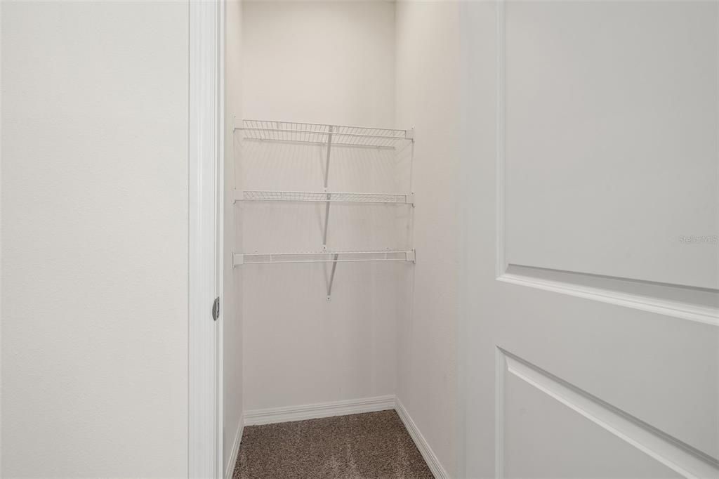 2nd Closet in Primary Suite!