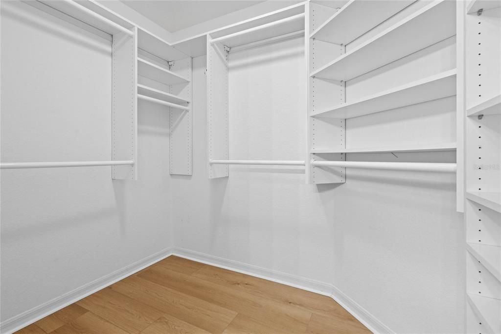 Primary, Big Walk in Closet