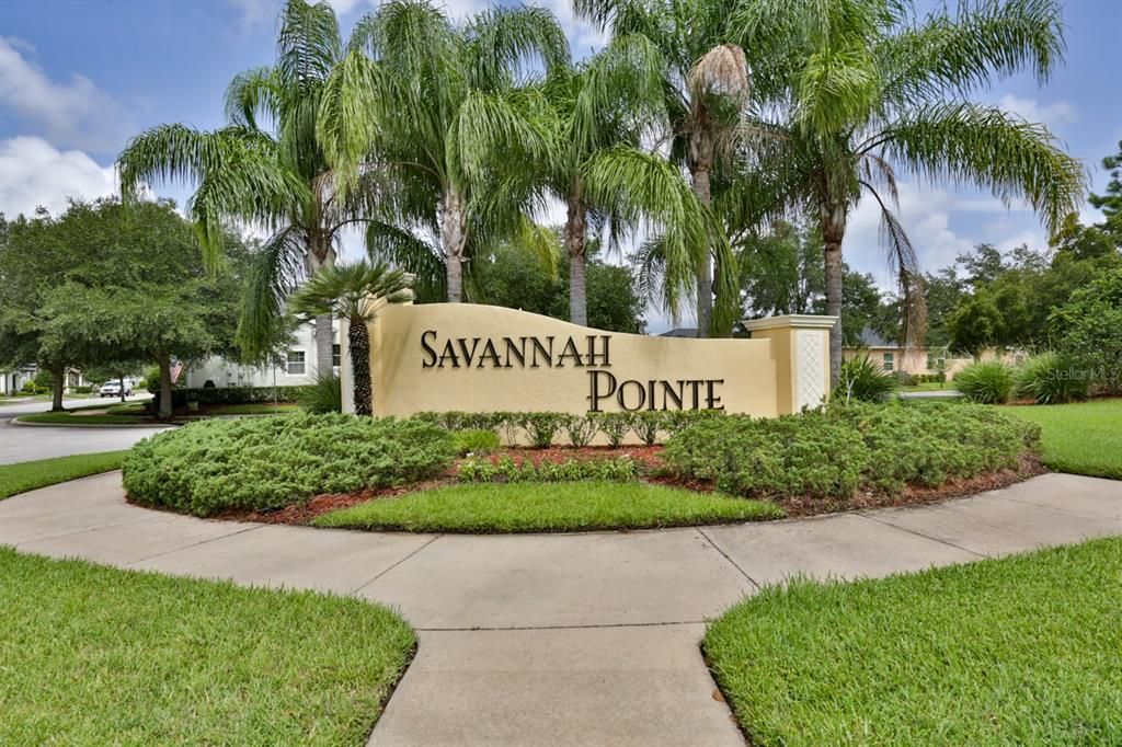 Savannah Pointe Entrance