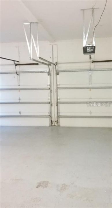 2 Car garage with garage door openers!