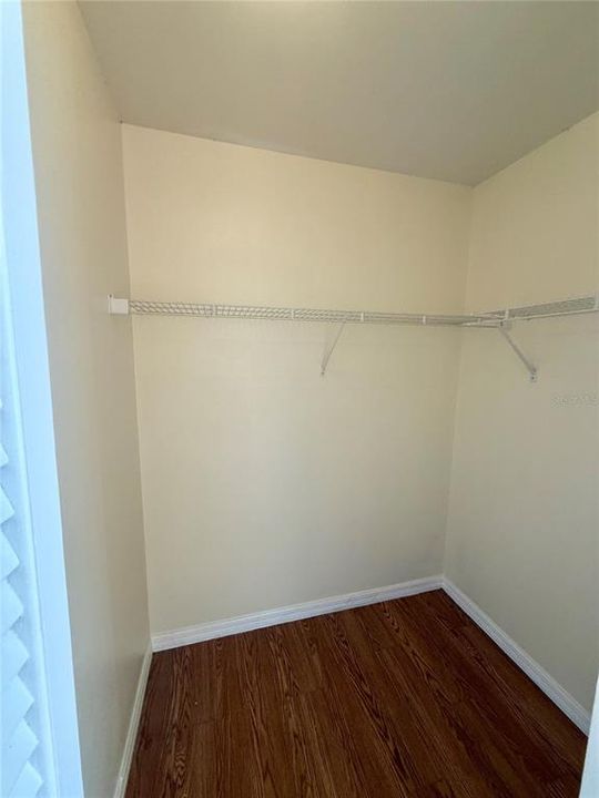 Second walk-in closet master bedroom