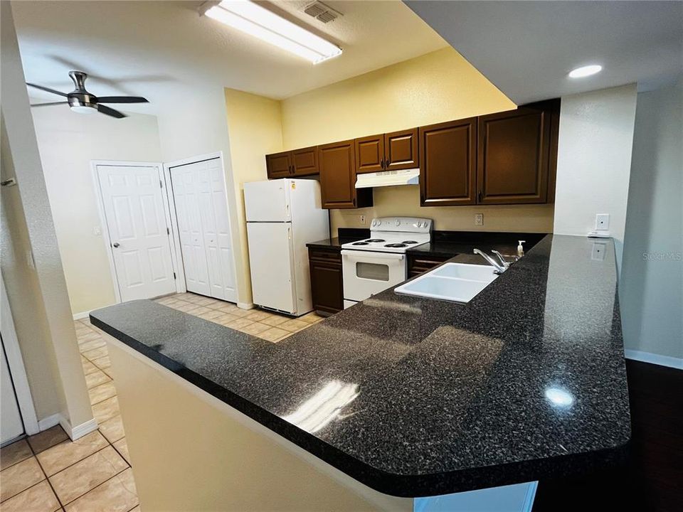 View a kitchen and glorious countertops