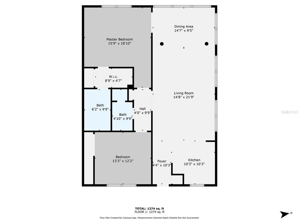 For Sale: $298,000 (2 beds, 2 baths, 1162 Square Feet)