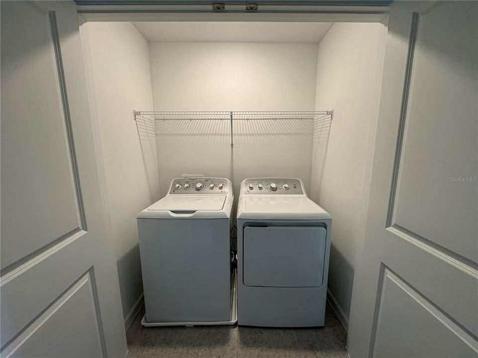 Laundry upstairs