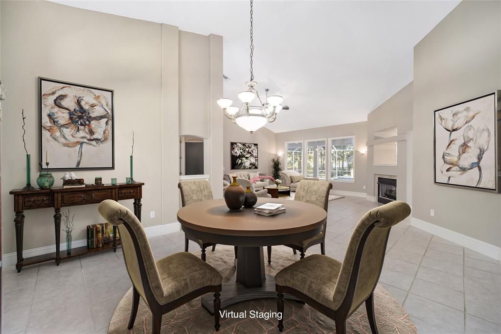 Virtual staging