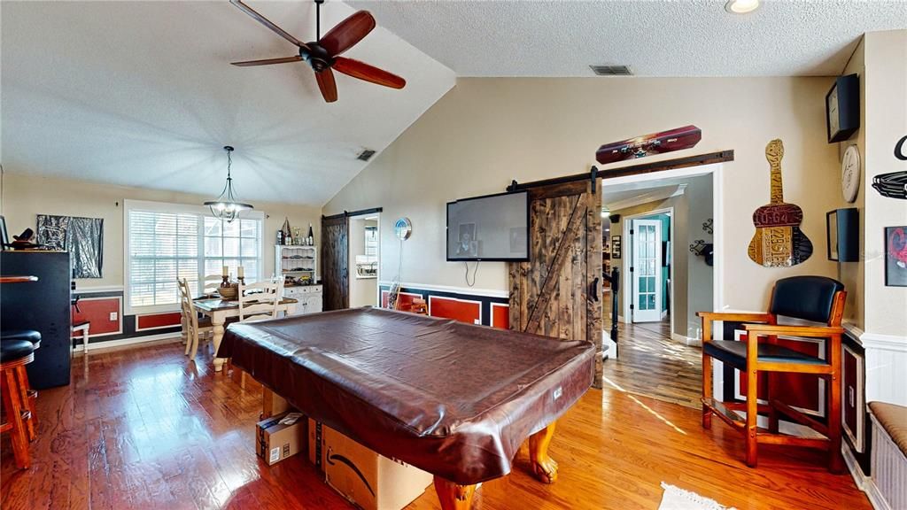 Family Room, Game Room or Formal Dining Room