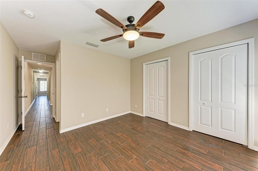 Primary Bedroom with spacious closet space