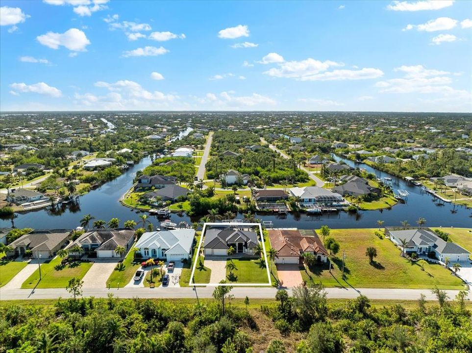 Aerial of Zephyr Waterway