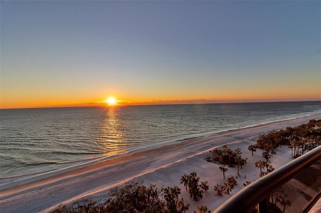 SUNSET FROM TERRACE