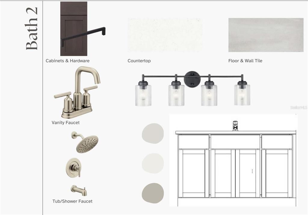 LV65 Dawson Modern Farmhouse Bath 2 Design Selections