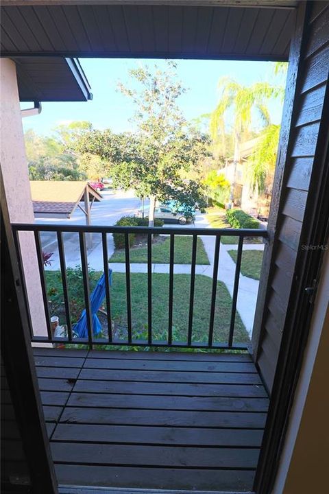 Balcony off master bedroom