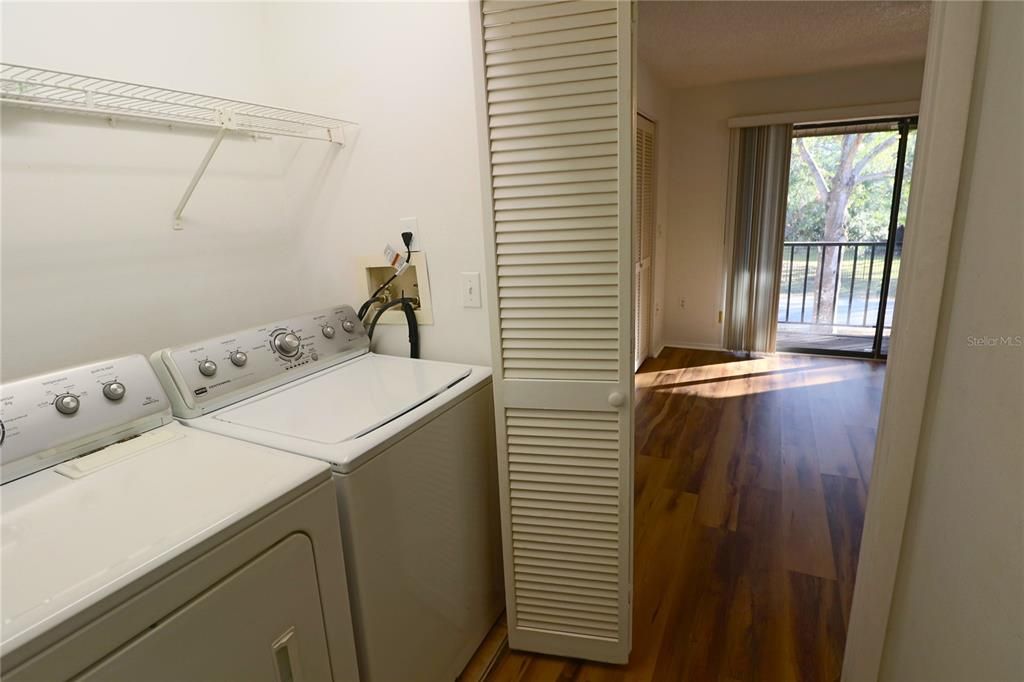 Looking towards the guest bedroom.