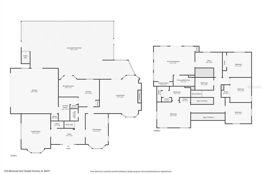 Floor Plan Level 1 & 2