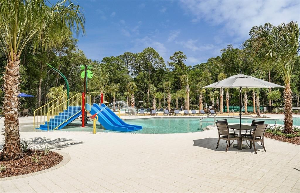 Kids Pool Water Feature